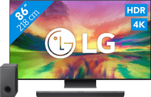LG 86QNED816RE + Soundbar aanbieding