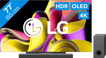 Coolblue LG OLED77B36LA (2023) + Soundbar aanbieding