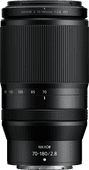 Nikon Nikkor Z 70-180mm f/2.8 Lenzen voor Nikon systeemcamera