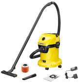 Kärcher WD 3-18 Battery Set V-17/20 Cordless construction vacuum