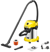 Kärcher WD 3-18 S Battery Set V-17/20 Cordless construction vacuum