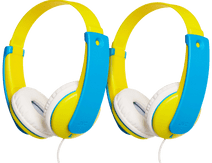 JVC HA-KD7 Yellow Duo Pack headphones for at home