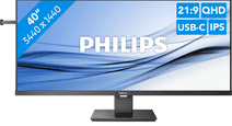 Philips 40B1U5600/00 ultrawide monitor with a high resolution