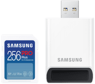 Samsung PRO Plus 256GB SDXC + Card Reader Samsung memory card