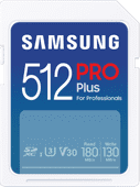 Samsung PRO Plus 512GB SDXC + Card Reader Samsung memory card