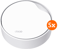 TP-Link Deco X50 PoE 5-Pack Mesh wifi systeem voor een vrijstaand huis