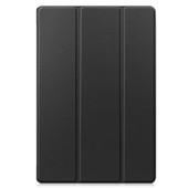 Just in Case Tri-Fold Samsung Galaxy Tab S9 Plus / S9 FE Plus Book Case Zwart Book case tablet hoesje