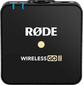 Rode Wireless GO II Zender R&Oslash;DE cameramicrofoon