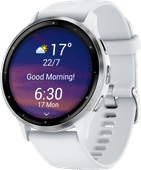 Coolblue Garmin Venu 3 Zilver/Wit aanbieding