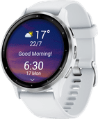 Garmin Venu 3 Zilver/Wit Grote smartwatch