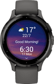 Garmin Venu 3S Zwart/Grijs Horloge voor Android smartphones