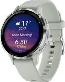 Coolblue Garmin Venu 3S Zilver/Groen aanbieding