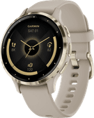 Garmin Venu 3S Gold/Beige Smartwatch in our store in Amsterdam Zuidas