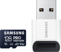 Samsung PRO Ultimate 128GB (2023) MicroSDXC + USB Reader Samsung memory card