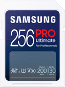 Samsung SDXC PRO Ultimate 256 GB 130MB/s Samsung geheugenkaart