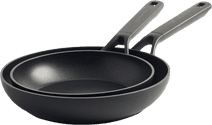 KitchenAid Classic Forged Frying Pan Set 24cm + 28cm PFAS-free pan