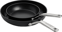 KitchenAid Forged Hardened Aluminum Frying Pan Set 20cm + 28cm Black KitchenAid appliances