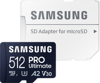 Samsung MicroSDXC PRO Ultimate 512 GB 130MB/s Samsung geheugenkaart