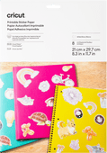 Cricut Printbaar Stickerpapier Wit (8 vellen) Materiaal voor Cricut snijplotters