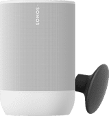 Sonos Move 2 Wit + Muurhaak Zwart Sonos speaker met Google Assistant