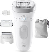 Braun Silk-épil 7 7-030 Zilver Epilator of epilady
