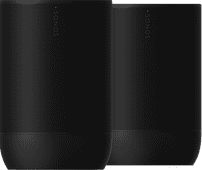 Sonos Move 2 Black Duo Pack small or medium-sized WiFi speaker