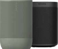 Sonos Move 2 Groen + Sonos One SL zwart Sonos Move 2