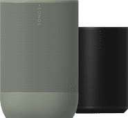Sonos Move 2 Green + Era 100 Black Sonos speakers