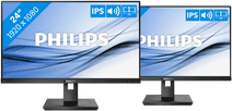 Philips 242B1G/00 Duo Pack adjustable monitor