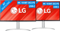 LG 27UP850N-W Duo Pack monitor for MacBook with USB-C connector