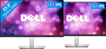 2x Dell P2422H Monitor aanbevolen voor dual of triple set-ups