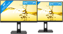 AOC Q24P2Q Duo Pack Monitor bundel