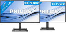 2x Philips 275E2FAE/00 Monitor aanbevolen voor dual of triple set-ups