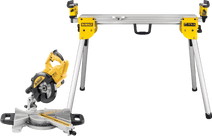 DeWalt DWS773-QS + onderstel Kleine afkortzaag