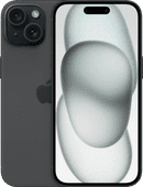 Coolblue Refurbished iPhone 15 128GB Zwart (Zo goed als nieuw) aanbieding