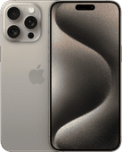 Coolblue Apple iPhone 15 Pro Max 256GB Natural Titanium aanbieding
