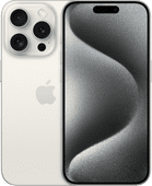 Apple iPhone 15 Pro 1TB White Titanium Telefoon met de beste camera