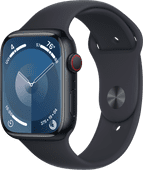 Apple Watch Series 9 4G 45mm Midnight Aluminum Sport Band S/M Smartwatch in our store in Rotterdam Centrum