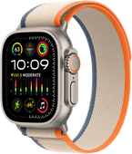 Apple Watch Ultra 2 4G 49mm Trail Watch Strap Orange/Beige M/L Smartwatch in our store in Rotterdam Centrum