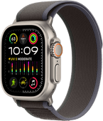 Apple Watch Ultra 2 4G 49mm Trail Band Zwart/Blauw M/L Smartwatch in onze winkel in Rotterdam Centrum