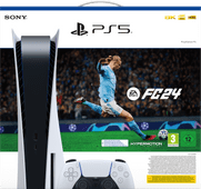 Coolblue PlayStation 5 Disc Edition + EA Sports FC 24 aanbieding