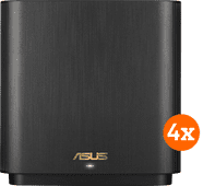 Asus ZenWifi XT9 Mesh Wifi (4-pack zwart) ASUS ZenWiFi