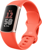 Fitbit Charge 6 Oranje Dames smartwatch