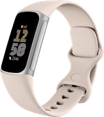 Fitbit Charge 6 Zilver/Creme Dames smartwatch