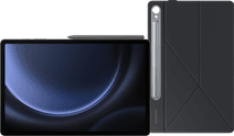 Samsung Galaxy Tab S9 FE Plus 256GB Wifi Grijs + Book Case Zwart Samsung Galaxy FE lijn