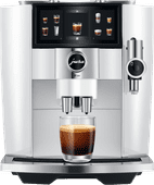 JURA J8 Twin Diamond White (EC) Volautomatische koffiemachine met melkslang