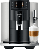 JURA E8 Platina (EC) test coffee machine in one of our stores 