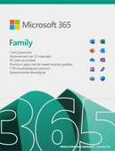 Microsoft Office 365 Family Subscription 1 Year NL Microsoft Office software
