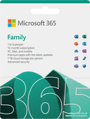 Microsoft Office 365 Family Subscription 1 Year EN Microsoft Office software