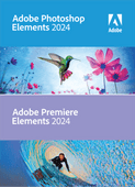 Adobe Photoshop Elements 2024 & Adobe Premiere 2024 (Engels) Foto en videosoftware